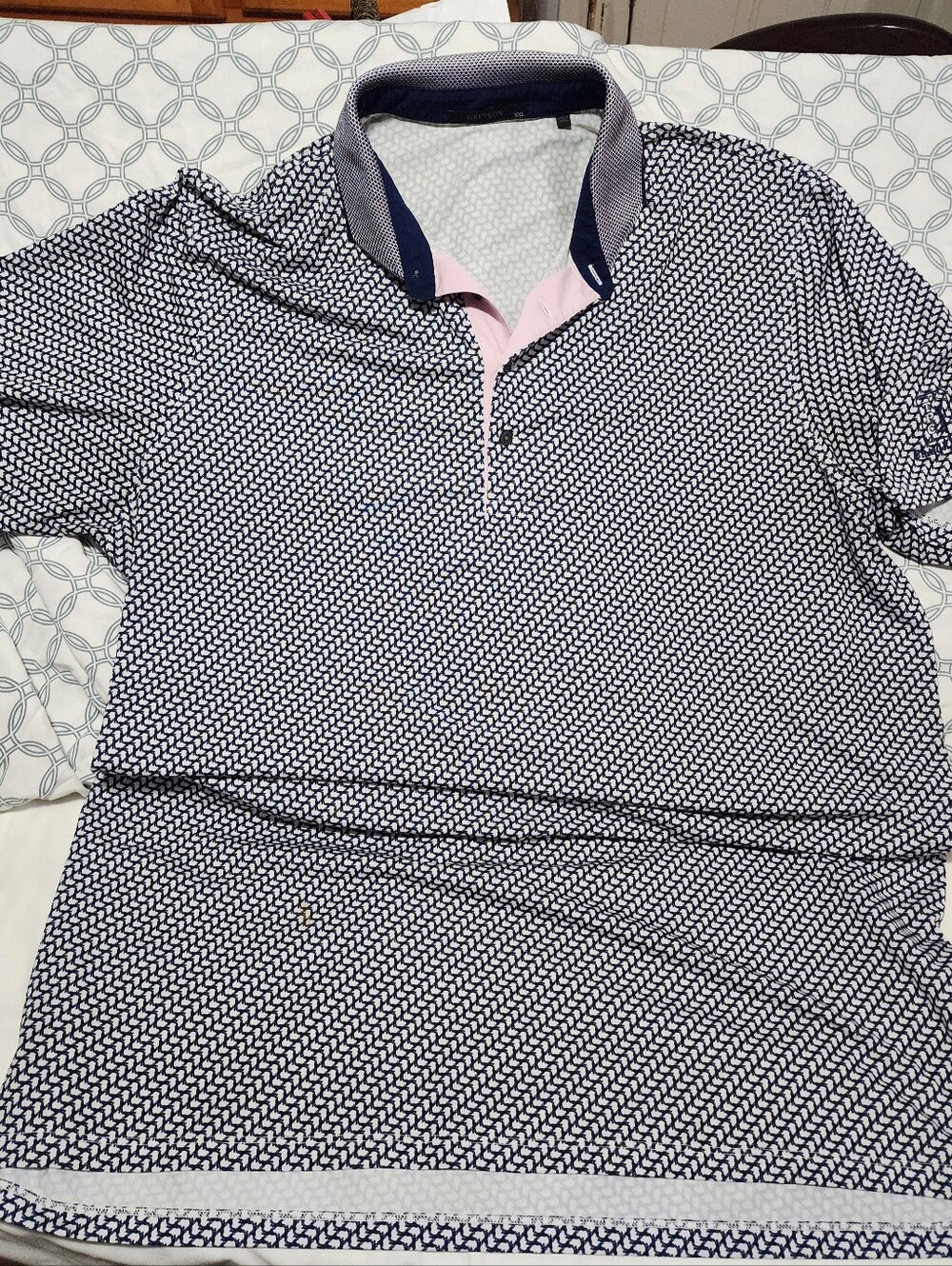 Craigs Ranch, Greyson "Wolvestooth" Performance Golf Polo. SZ XxL